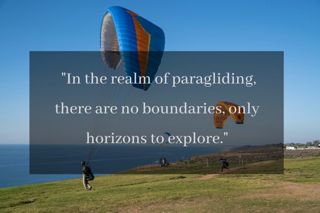 paragliding adventure quotes