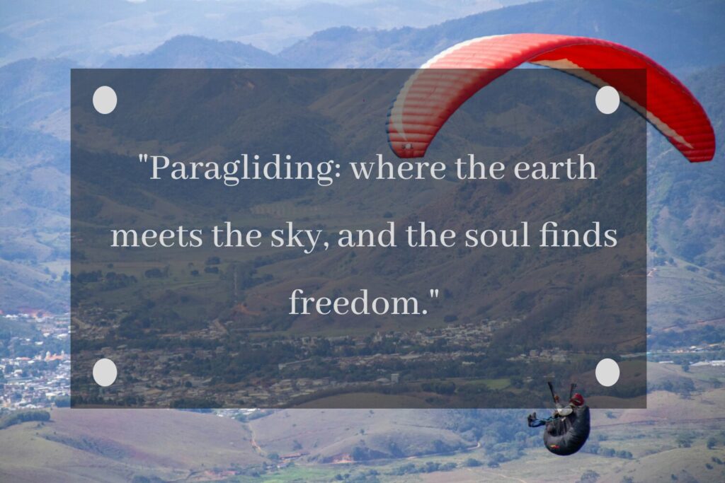 paragliding adventure quotes