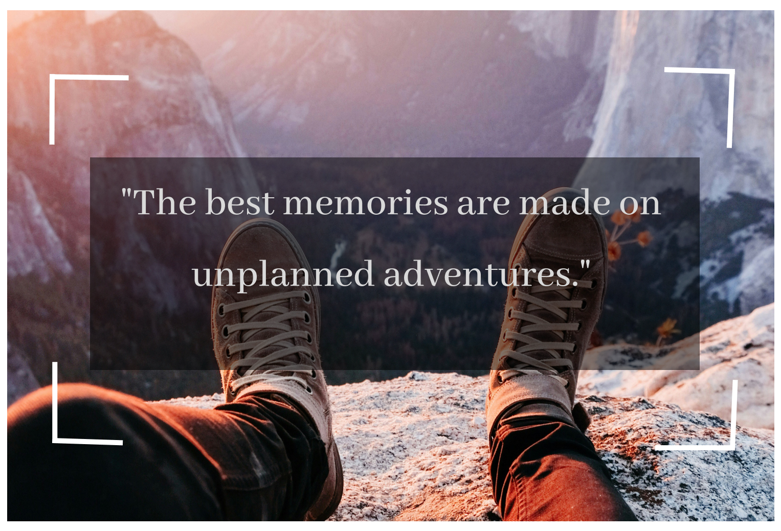 unplanned adventure quotes