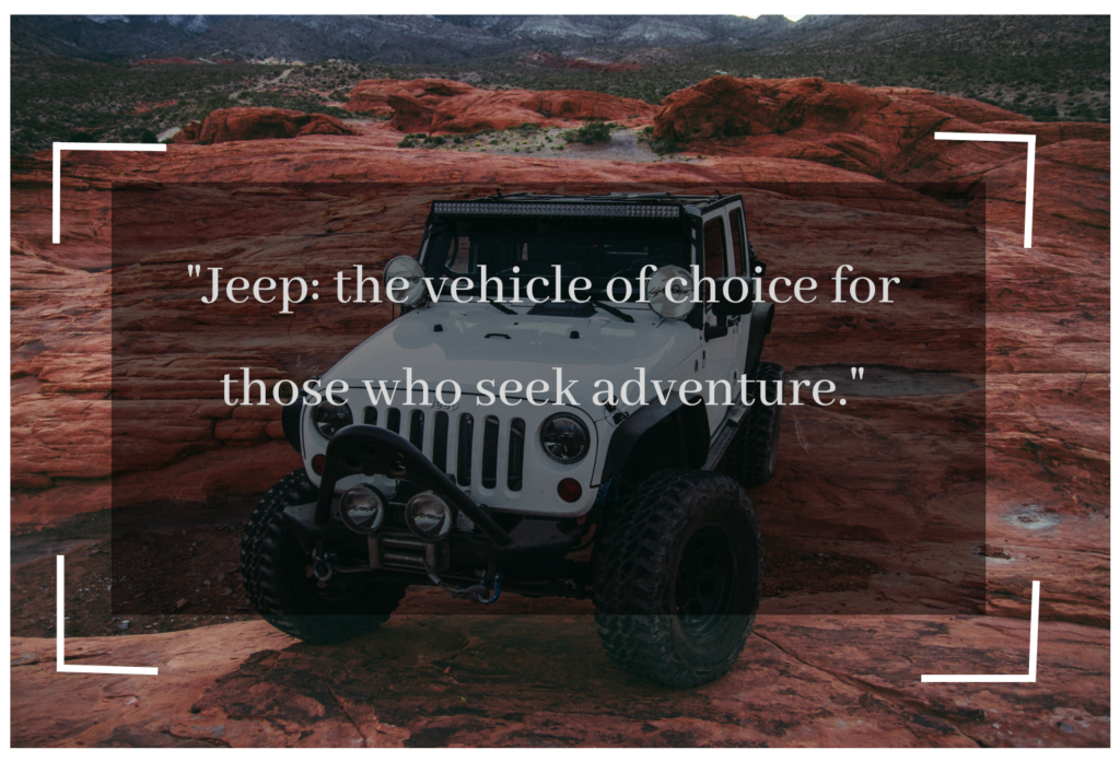 jeep Adventure Quotes